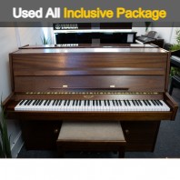 Used Eavestaff Satin Mahogany 108 Upright Piano - All Inclusive Premium Package (SN:206156) Used Eavestaff Satin Mahogany 108 Upright Piano - All Inclusive Premium Package (SN:206156)